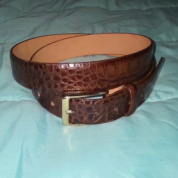 martin dingman alligator belt